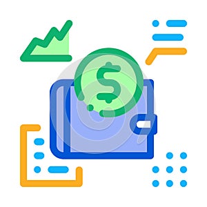 Learning functions parsing icon vector outline illustration