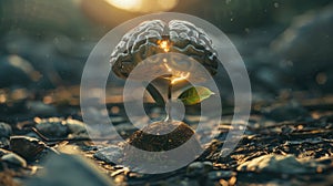 Learning and growth mindset concept