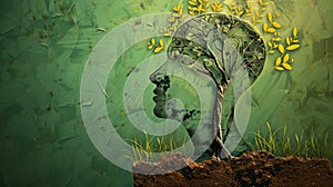 Learning and growth mindset concept