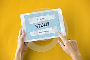 Learning Knowledge Education Study Concept