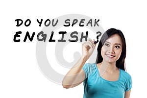 Learning language - English