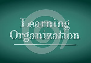 Learning organization illustration design