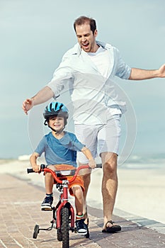 Learning to ride a bike