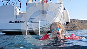 Learning to swim in the ocean