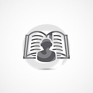 Learning vector icon