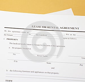 Lease agreement