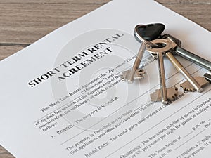 Lease or Rental agreement form