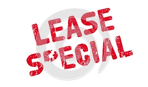 Lease Special rubber stamp