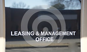 Leasing and Management Office