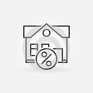 Leasing property icon