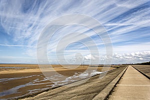 Leasowe beach wirral uk