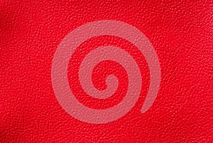 Leather abstract red background with texture
