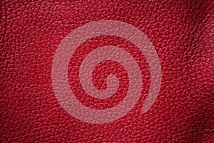 Leather abstract red background with texture