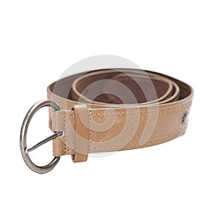 Leather belt