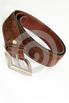 Leather belt