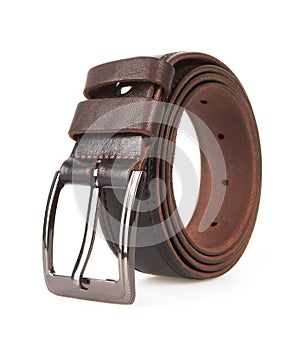 Leather belt