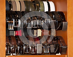 Leather belts