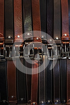 Leather belts texture 2