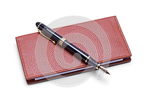 Checkbook with Pen