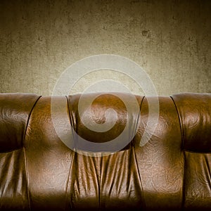 Leather couch