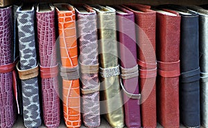 Leather cover books