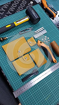 Leather craft hand made tools