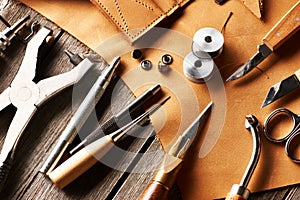 Leather crafting tools