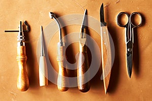 Leather crafting tools