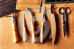 Leather crafting tools