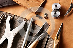 Leather crafting tools