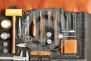 Leather crafting tools