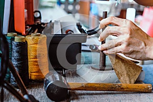 Leather crafting tools