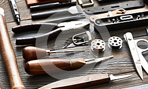 Leather crafting tools