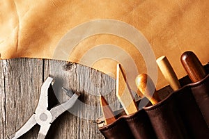 Leather crafting tools