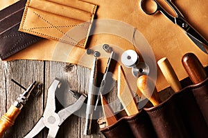 Leather crafting tools