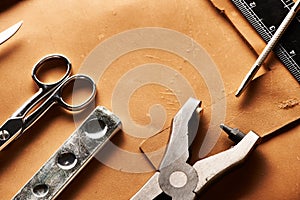 Leather crafting tools
