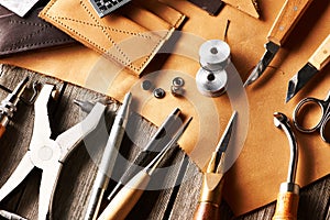 Leather crafting tools