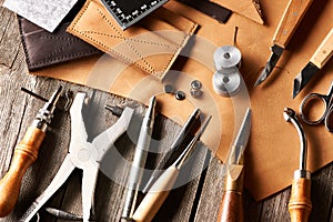 Leather crafting tools