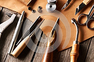 Leather crafting tools