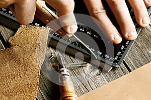 Leather crafting tools