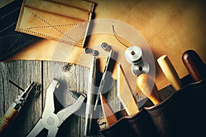 Leather crafting tools