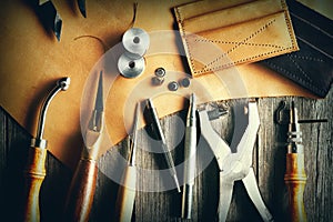 Leather crafting tools