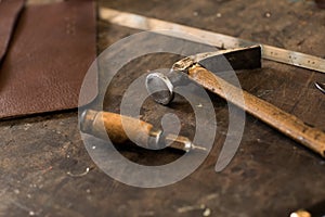 Leather crafting tools