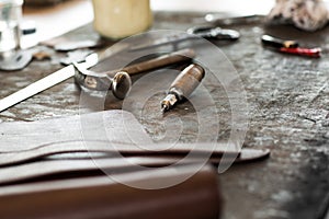Leather crafting tools