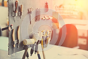 Leather crafting tools