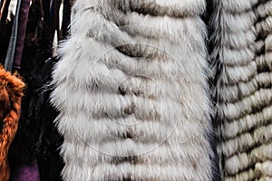 Leather Fur Coat Clothing Clothes Colourful