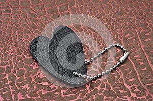 Leather heart