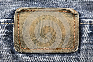 Leather patch background