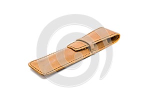 leather pen case