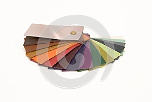 Leather Sample Colors Catalogue